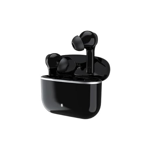 DFF Wireless in ear Earbuds Bluetooth Earphones with Touch Control, Noise Cancelling, Built-in Microphone for All Android Phone Supported (D.Black)